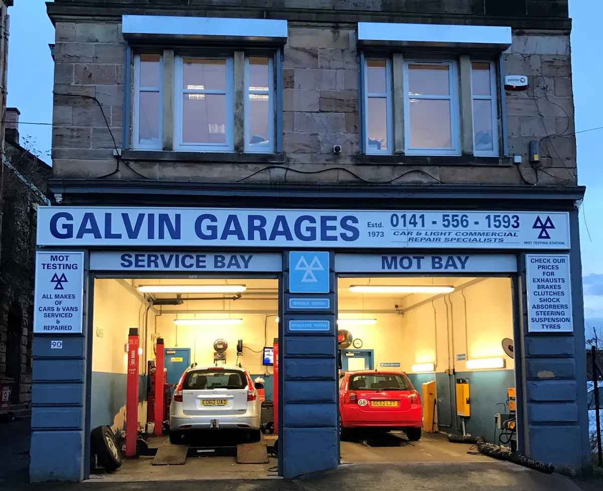 Galvin Garages — Auto repair shop in Glasgow
