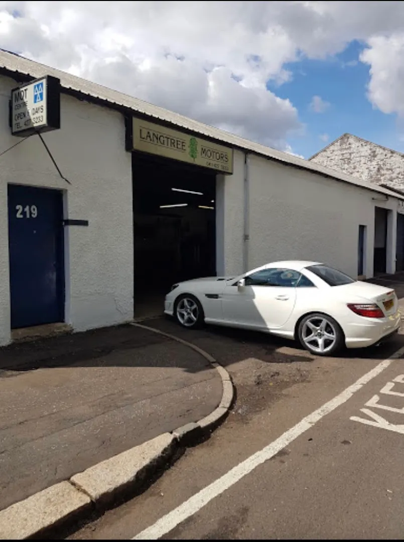 Langtree Motors Ltd — Car inspection station in Glasgow