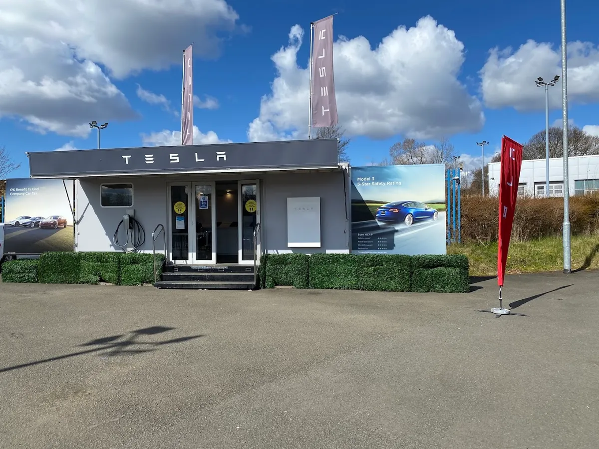 Tesla Centre Glasgow — Tesla showroom in Glasgow